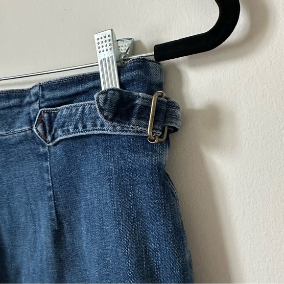 MOTHER The Cinch Greaser High-Rise Wide-Leg Ankle Jeans Size 29 - Picture 8 of 14